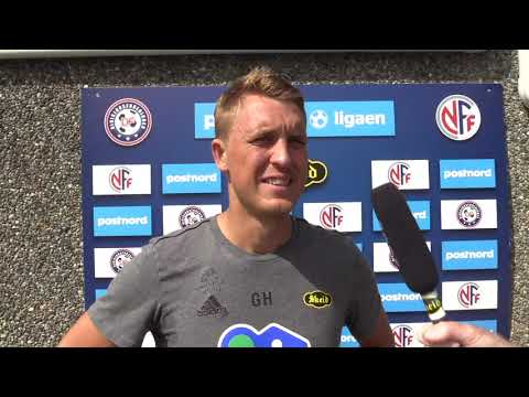 Intervju med Skeid-trener Gard Holme etter Skeid - Brattvåg 12.07.2020