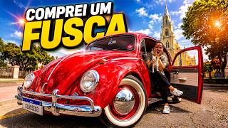 NOSSO NOVO CARRO VELHO - O FUSCA!!