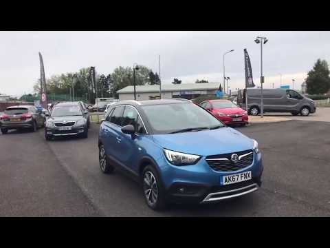Vauxhall Crossland X 1.6 Cdti 99ps EcoTec Elite Nav in Persian Blue  AK67FNX