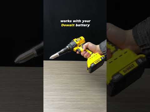 The Cordless rivet tool 🔥#riveting#steel #handtools #machine #master#nukus #uttarakhandirasoi#dewalt