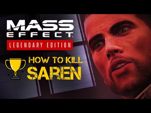 How to Kill Saren on Mass Effect 1 Insanity difficulty (LEGENDARY EDITION)