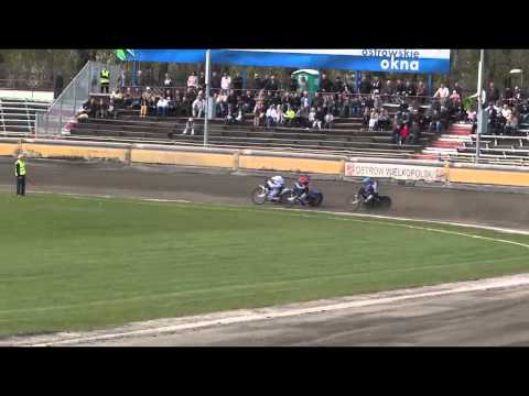 ŻKS Ostrovia Ostrów - Orzeł Łódź - 2 bieg - 22.04.12