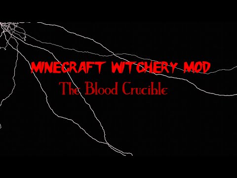 EPIC Blood Crucible in Minecraft! Mind-Blowing Witchery Mod!