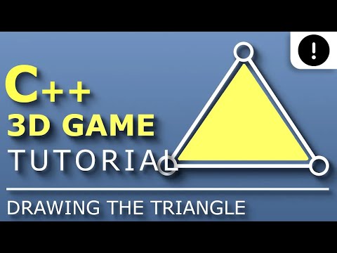 C++ 3D Game Tutorial 5: Creating 3D Graphics Engine - Drawing a Triangle