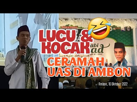 <p>Ceramah Ust. H. Abdul Somad, Lc., MA terbaru 2022 di Kota Ambon 16 Oktober 2022 di gedung Islamic Center pada peringatan Maulid Nabi Muhammad SAW</p>
