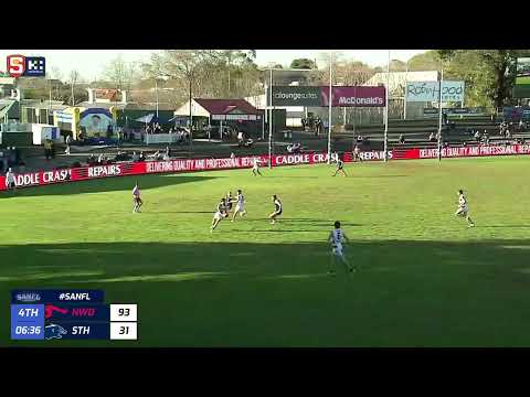 Rd 17 Hostplus SANFL Snapshot - South's Phoenix Hargrave wheels around from 50m