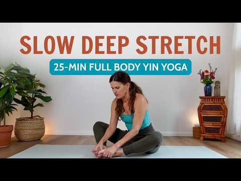 25 Min Yin Fascia Stretch For Full Body Flexibility And Relaxation