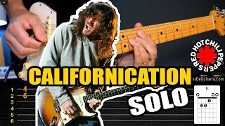 Download lagu How to play Californication Guitar Solo (Red Hot Chili Peppers) Easy Guitar Tutorial | TABS TCDG mp3