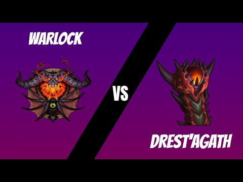 Heroic Drest'agath VS Roulette - Warlock POV -  Lunastras