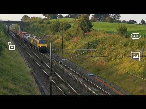 90043/90045 4s50 Crewe - Coatbridge liner, 12th August 2025