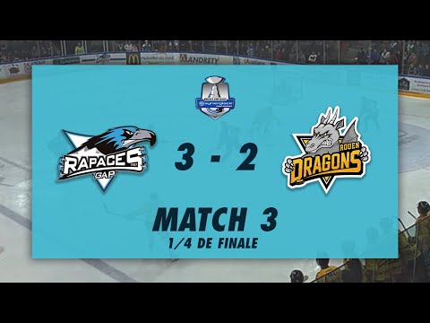 Rapaces de Gap vs Dragons de Rouen - Highlights - Synerglace Ligue Magnus 2021/22