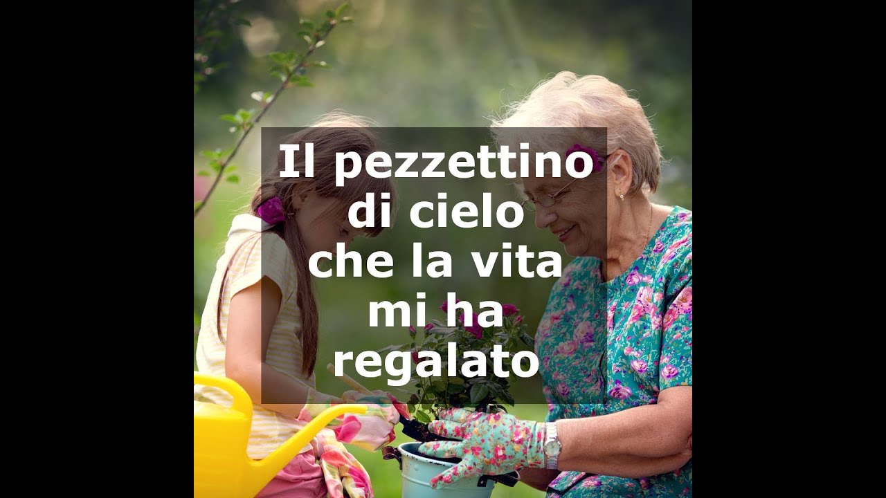 Mio nipote, il pezzettino di cielo che la vita mi ha regalato