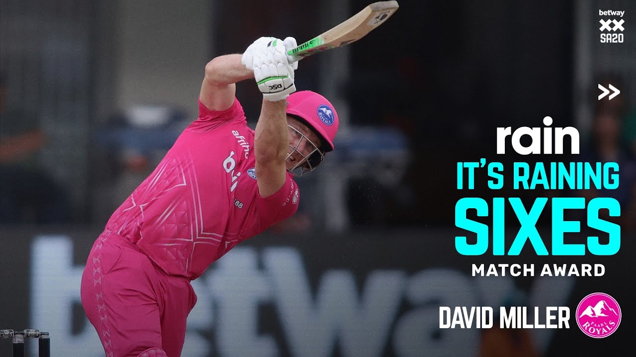 It's Raining Sixes | David Miller | Match 7