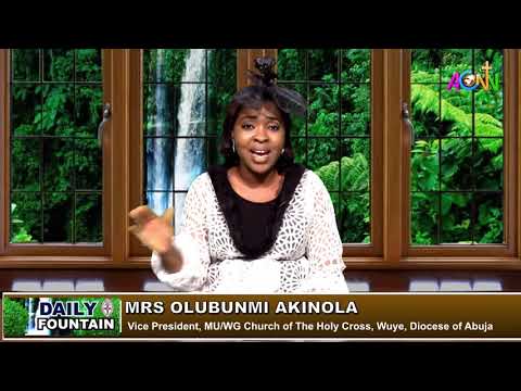 DAILY FOUNTAIN DEVOTIONAL GUIDE OF SEPTEMBER 5, 2020 - MRS OLUBUNMI AKINOLA