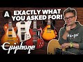 What We Ve All Been Waiting For NEW Epiphone Inspired By Gibson Custom Guitars