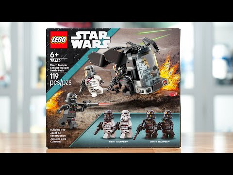 LEGO Star Wars 75412 DEATH TROOPER & NIGHT TROOPER BATTLE PACK Review! (2025)