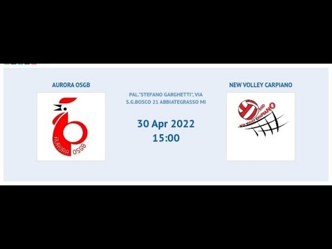 U14 AuroraOsgb vs Carpiano - 30/04/2022