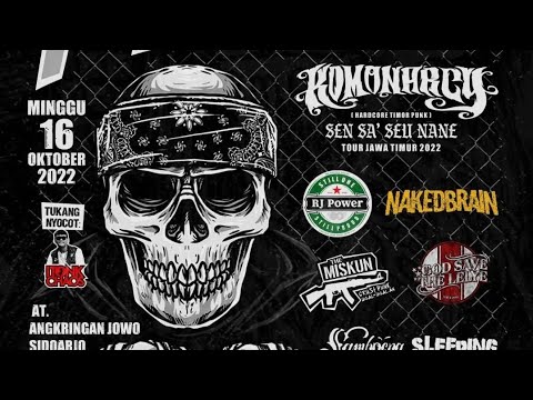 KOMONARCY live At BLACK DOG "Subculture Pride" ( Sidoarjo 2022)