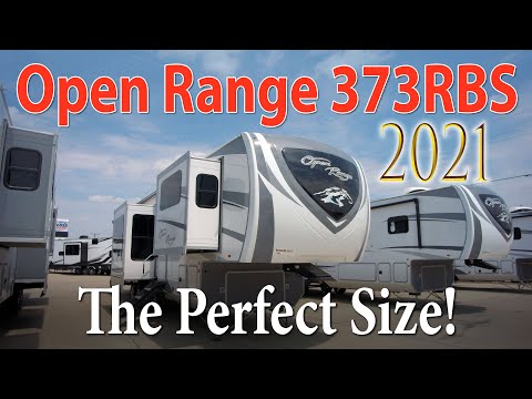 2021 Open Range 373RBS Fifth Wheel! Perfect Size? Walk Through Review #RVs Texas 5th Wheel Shopping