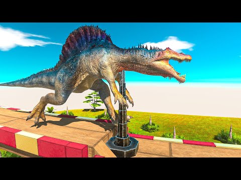 Who Can Pass the Spike Trap - Animal Revolt Battle Simulator