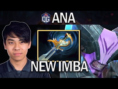 OG.ANA SMURF FACELESS VOID WITH 21 KILLS - DOTA 2 7.30 GAMEPLAY