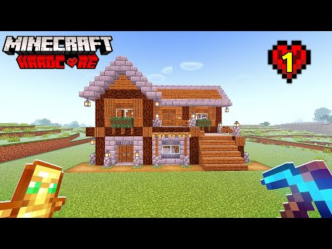 Minecraft Pe 1.21 Hardcore series EP-1 | A 'Great' Start 🔥| (Hindi)