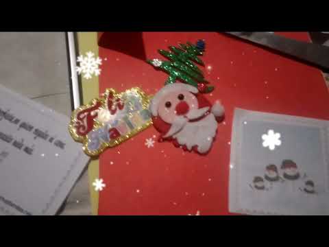 TARJETA NAVIDEÑA CAJA SORPRESA -TUTORIAL / LOS CIBERNAUTAS