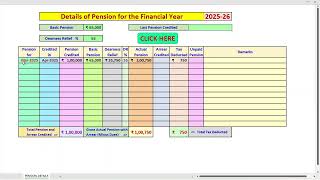 Keep a record of your pension payments