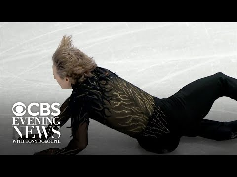 Shocking upset as Ilia "Quad God" Malinin falls twice during free skate