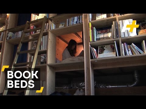 Você pode dormir nesta livraria japonesa