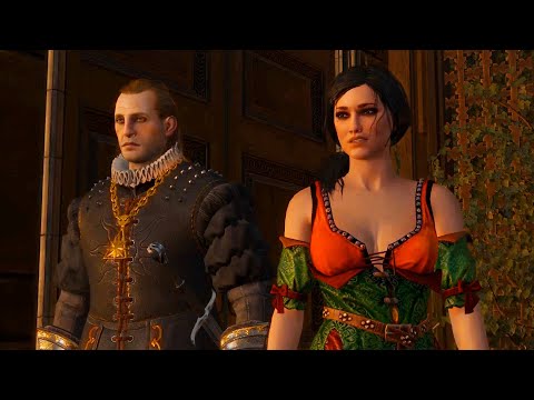 Geralt and Baroness Maria Louisa La Valette (Witcher 3 & 2 | History of Relations)