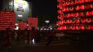 preview picture of video '【 Japan】 久喜提燈祭り「天王様」　2/3　－　Kuki  Chōchin  Festival'