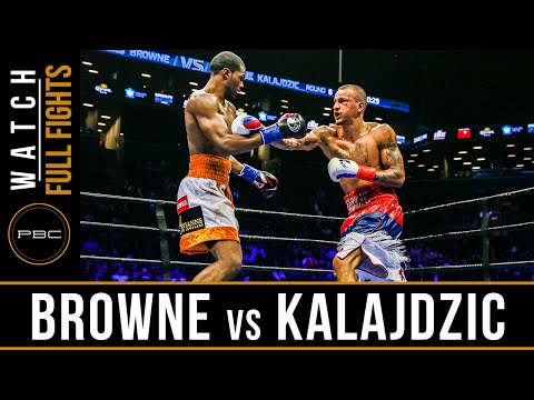 Browne vs Kalajdzic FULL FIGHT: April 16, 2016 - PBC on NBC