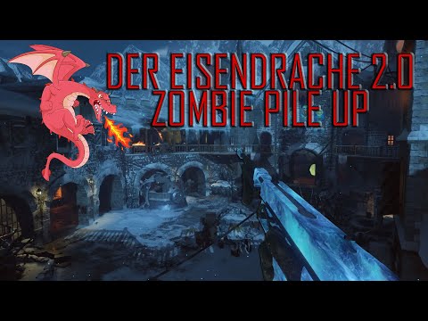 Easy Jump-In Zombie Pile Up Glitch - The Iron Dragon (Der Eisendrache 2.0) Map Black Ops 3 Glitch