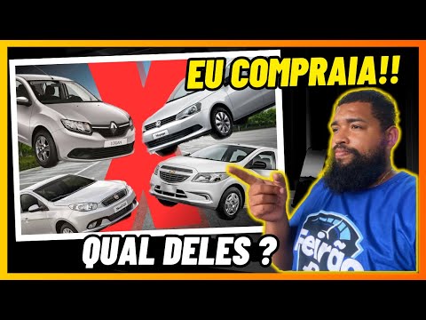QUAL É O MELHOR ? - GRAND SIENA - PRISMA - VOYAGE - LOGAN ?? Minha opinião - carros até 55 MIL