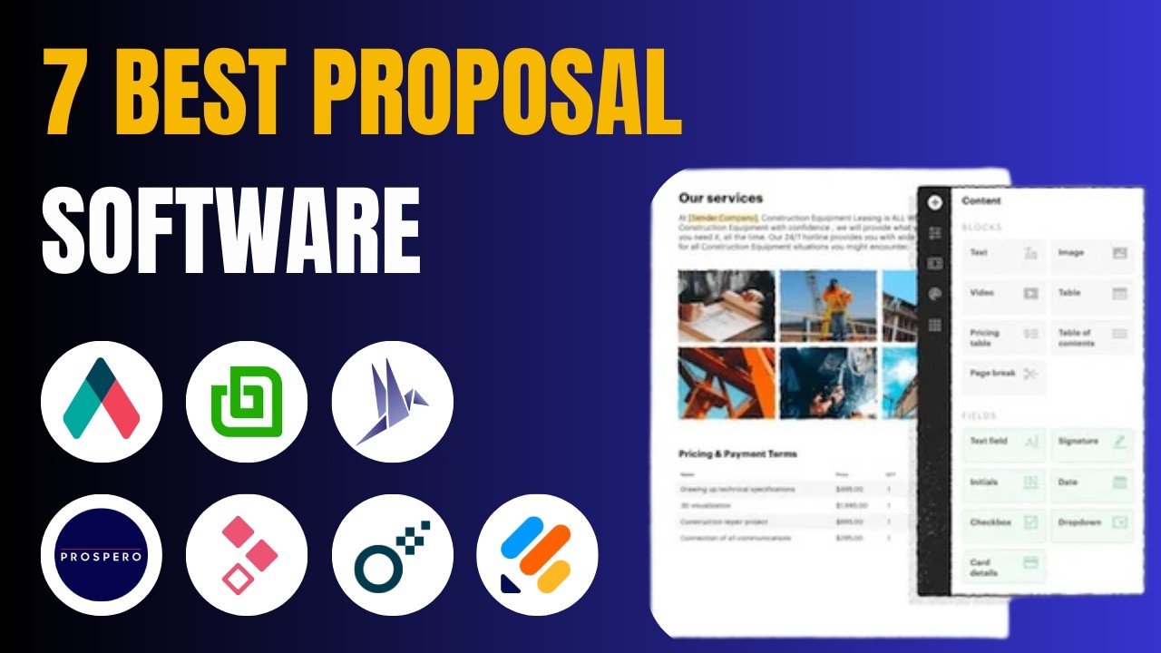 7 Best Proposal Software Tools (UPDATED for 2025)