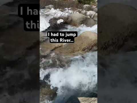 Some rivers on the Pacific Crest Trail can be dangerous!🏔️