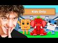 I Snuck Into KIDS ONLY SERVER in Steal A Brainrot! DEFAULT Thumbnail