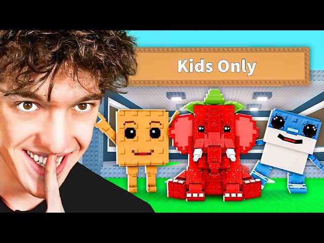 I Snuck Into KIDS ONLY SERVER in Steal A Brainrot! SDDEFAULT Thumbnail