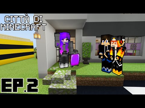 DOLCETTA SÌ È TRASFERTA NELLA NOSTRA CITTÀ - Città Di Minecraft #2