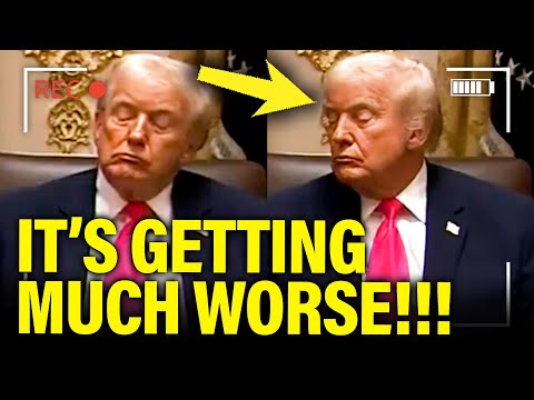 Trump FALLS ASLEEP ON TV as HEALTH DETERIORATES