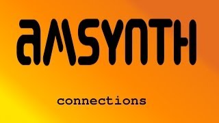 Video thumbnail for AmSynth 1 - connections - how to get AmSynth connected using Jack. by Linux Music
