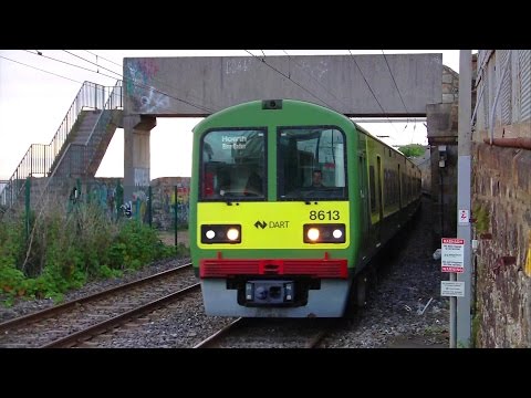 IE 8510 Class Dart Train number 8613 - Blackrock Station, Dublin