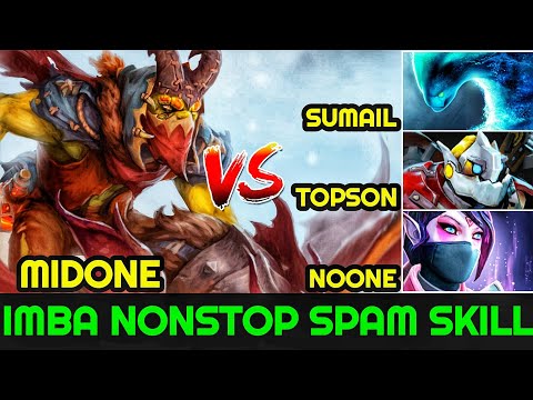 Midone [Batrider] Imba Nonstop Spam Skill Destroy Topson & Sumail Crazy Pro Gameplay 7.24 Dota 2