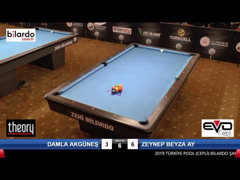 DAMLA AKGÜNEŞ & ZEYNEP BEYZA AY Bilardo Maçı - 