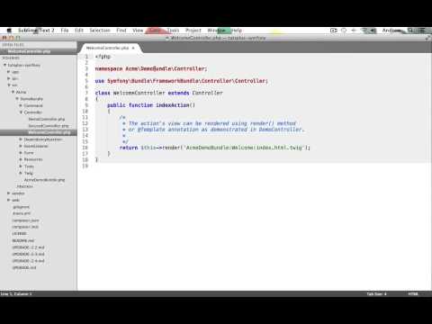 Symfony 2: The Basics