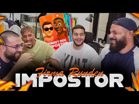 MEGA LACHFLASH BEIM IMPOSTOR GAME 😂🔥 mit Rohat, Breitenberg, Ediz und Jussef 