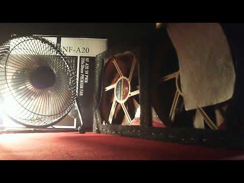 Kompiuterio Korpuso Ventiliatorius - Noctua NF-A20 20 Cm Rusvai Geltonas video