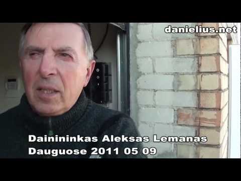 Aleksas Lemanas Dauguose 2011 05 09