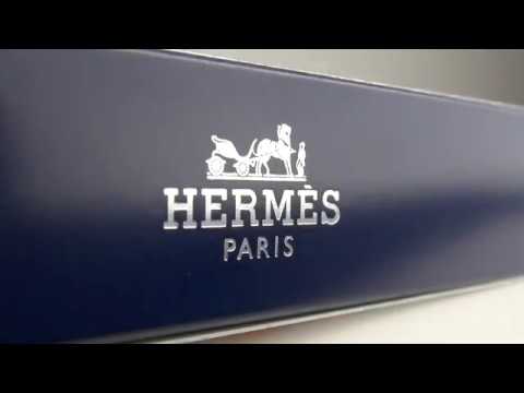 Hermes Men's Silk Tie High End VIDEO VISUALIZER